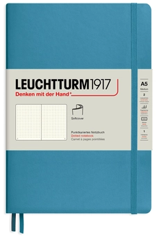  «Блокнот Leuchtturm1917 Холодний синій Крапка (362849)», бренду Leuchtturm1917 - фото №1 - мініатюра
