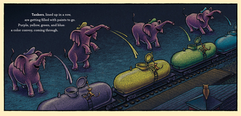 Бумажная книга «Steam Train, Dream Train», автор Шерри Даски Ринкер - фото №9 - миниатюра