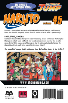 Бумажная книга «Naruto. Volume 45», автор Масаси Кисимото - фото №3 - миниатюра