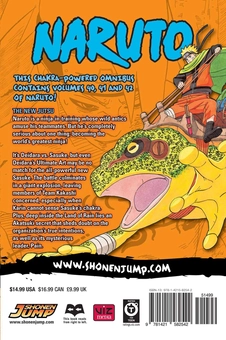 Бумажная книга «Naruto. 3-in-1 Edition. Volume 14», автор Масаси Кисимото - фото №2 - миниатюра