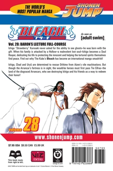 Паперова книга «Bleach. Volume 28», автор Тайто Кубо - фото №2 - мініатюра