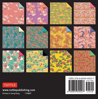 Паперова книга «Origami Paper. 300 sheets. Japanese Washi Patterns. 10 cm» - фото №2 - мініатюра