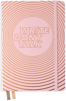  «Блокнот Leuchtturm1917 Write don't talk Пудровий Крапка (361750)», бренду Leuchtturm1917 - фото №1 - мініатюра
