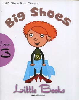 Паперова книга «Little books. Level 3. Big Shoes (+ CD)», авторів Естер Войджицкі, Марілені Малкогіанні - фото №1 - мініатюра