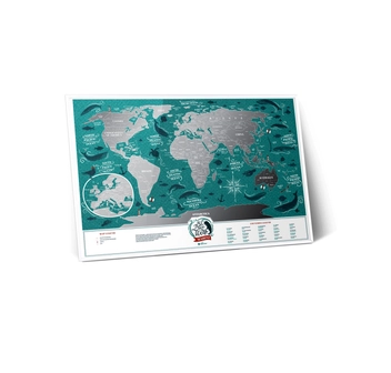 «Скретч карта мира 1DEA.me Travel Map Marine World на английском языке (MW)», бренда 1DEA.me - фото №6 - миниатюра