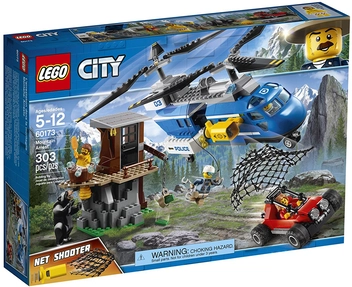  «Конструктор LEGO City Арест в горах 303 детали (60173)», бренда LEGO - фото №1 - миниатюра