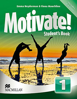 Паперова книга «Motivate! Student's Book: Level 1 (+ CD-ROM)», авторів Фіона Мочлін, Емма Хейдерман - фото №1 - мініатюра