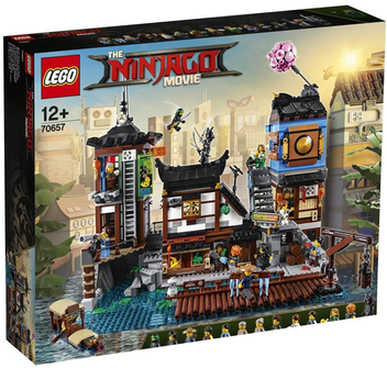  «Конструктор LEGO Ninjago Порт Ніндзяго Сіті 3553 деталі (70657)», бренду LEGO - фото №1 - мініатюра