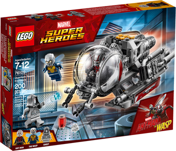  «Конструктор LEGO Super Heroes Marvel Исследователи квантового мира 200 деталей (76109)», бренда LEGO - фото №1 - миниатюра