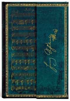  «Блокнот Paperblanks Манускрипты Шуберт Лесной царь Линейка (PB3608-1)», бренда Paperblanks - фото №1 - миниатюра