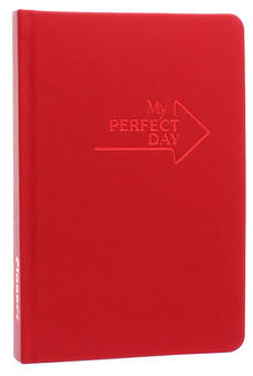 Бумажная «Мотивирующий планер LifeFLUX Planner My perfect day Красный (LFPLRLRE022)», автора Без автора– фото №1