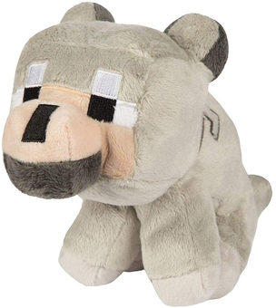  «Мягкая игрушка JINX Minecraft Baby Wolf Plush (JINX-6362)», бренда JINX - фото №1 - миниатюра
