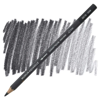  «Карандаш Caran d'Ache Museum Aquarelle Black (3510.009)», бренда Caran d'Ache - фото №1 - миниатюра