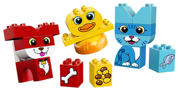  «Конструктор LEGO DUPLO Мои первые домашние животные 18 деталей (10858)», бренда LEGO - фото №2 - миниатюра
