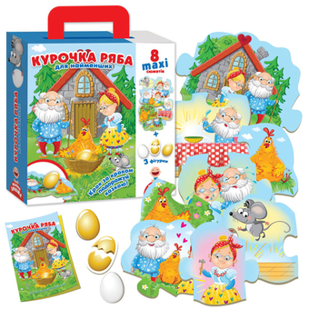  «Настольная игра Vladi Toys Путешествие по сказке Курочка Ряба (VT2909-10)», бренда VladiToys - фото №2 - миниатюра