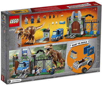  «Конструктор LEGO Juniors Побег Ти-Рекса 150 деталей (10758)», бренда LEGO - фото №3 - миниатюра