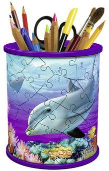  «Пазл 3D Ravensburger Girly Girl Підставка для олівців Підводний світ 54 елементи (RSV-121168)», бренду Ravensburger - фото №1 - мініатюра