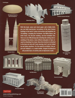Паперова книга «Origami Architecture: Papercraft Models of the World's Most Famous Buildings», автор Yee - фото №2 - мініатюра