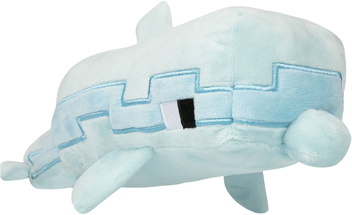  «Мягкая игрушка JINX Minecraft Adventure Dolphin Plush (JINX-9364)», бренда JINX - фото №1 - миниатюра