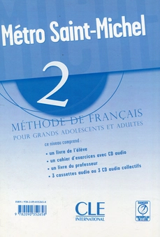 Бумажная книга «Métro Saint Michel 2 - Livre du professeur», авторов Энни Моннери-Гоарин, Силви Шмитт, Стефани Сайнтеной, Беатрис Сарваш - фото №2 - миниатюра