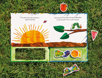 Бумажная книга «Very Hungry Caterpillar's Magnet Book», автор Эрик Карл - фото №3 - миниатюра