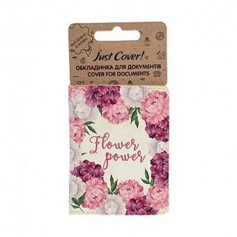 «Обложка для документов Just Cover Цветы Flower Power (4823087003056)», бренда Just Cover - фото №2 - миниатюра