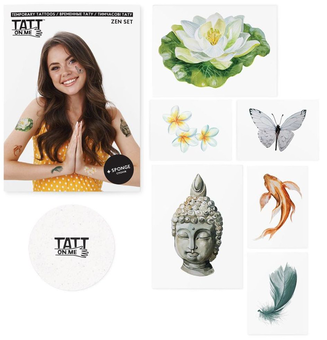 «Временные тату TATTon.me Zen Set», бренда TATTon.me - фото №4 - миниатюра