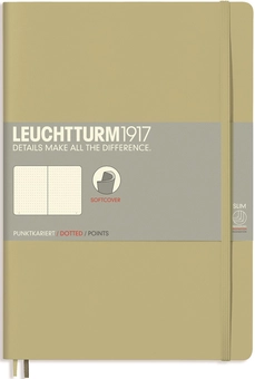 «Записная книжка Leuchtturm1917 песочная (355308)», бренда Leuchtturm1917 - фото №1 - миниатюра