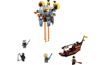  «Конструктор LEGO Ninjago Летающая подводная лодка (70610)», бренда LEGO - фото №2 - миниатюра