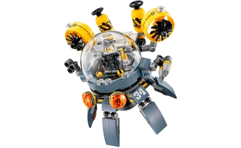  «Конструктор LEGO Ninjago Летающая подводная лодка (70610)», бренда LEGO - фото №3 - миниатюра