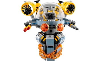  «Конструктор LEGO Ninjago Летающая подводная лодка (70610)», бренда LEGO - фото №4 - миниатюра