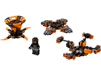  «Конструктор LEGO Ninjago Спин-джитсу Коул 117 деталей (70662)», бренда LEGO - фото №3 - миниатюра