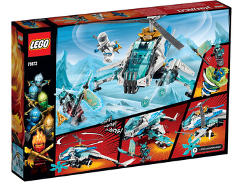  «Конструктор LEGO Ninjago Шурилёт 361 деталь (70673)», бренда LEGO - фото №2 - миниатюра