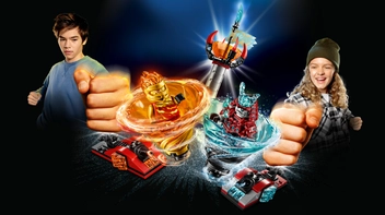  «Конструктор LEGO Ninjago Бой мастеров кружитцу - Кай против Самурая (70684)», бренда LEGO - фото №8 - миниатюра