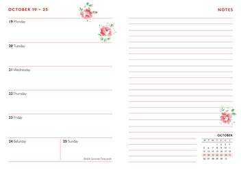 Бумажная книга «Cath Kidston Birds & Roses A6 2020 Diary» - фото №7 - миниатюра