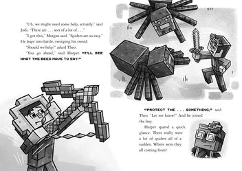 Бумажная книга «Minecraft: To Bee, Or Not to Bee!», автор Mojang AB - фото №4 - миниатюра