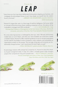 Бумажная книга «Leap. How to Thrive in a World Where Everything Can Be Copied», автор Говард Ю - фото №2 - миниатюра