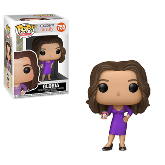  «Коллекционная фигурка Funko Pop! Pop TV Modern Family Gloria (FK36451)», бренда Funko Pop - фото №2 - миниатюра
