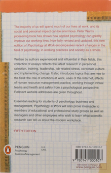 Бумажная книга «Psychology at Work», автор Питер Варр - фото №3 - миниатюра