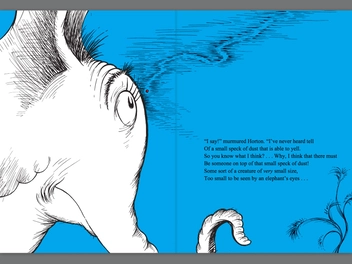 Паперова книга «Horton Hears a Who», автор Доктор Сьюз - фото №5 - мініатюра
