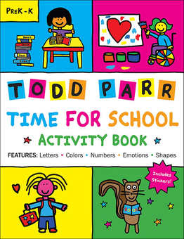 Бумажная книга «Time for School Activity Book», автор Тодд Парр - фото №1 - миниатюра