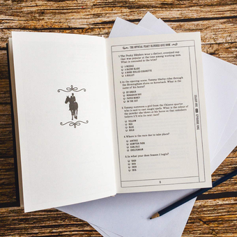 Паперова книга «The Official Peaky Blinders Quiz Book» - фото №2 - мініатюра