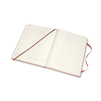  «Еженедельник Moleskine на 2020 год Красный (DHF212WN4Y20)», бренда Moleskine - фото №4 - миниатюра