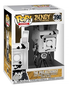 «Коллекционная фигурка Funko Pop! Pop Games Bendy & The Ink Machine The Projectionist (FK30622)», бренда Funko Pop - фото №3 - миниатюра
