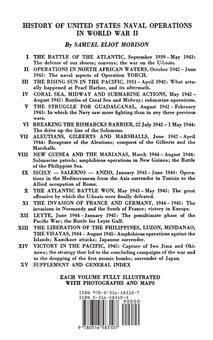 Бумажная книга «The Atlantic Battle Won. Volume 10 May 1943 - May 1945 (History of United States Naval Operations in World War II)», автор Семуэль Морисон - фото №2 - миниатюра