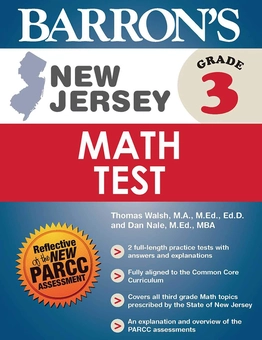 Бумажная книга «Barron's New Jersey Grade 3 Math Test», автор Томас Уолш - фото №1 - миниатюра