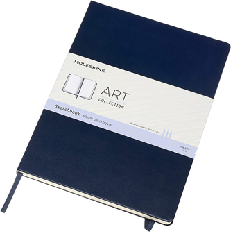  «Скетчбук Moleskine Art А4 Сапфир (ARTBF832B20)», бренда Moleskine - фото №2 - миниатюра