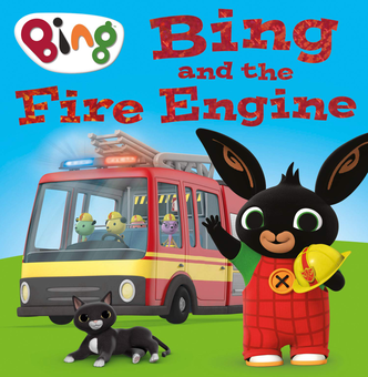 Бумажная книга «Bing and the Fire Engine» - фото №1 - миниатюра