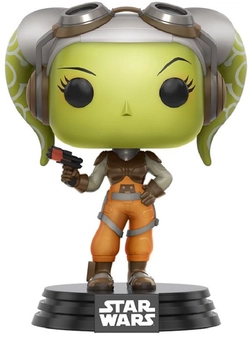  «Коллекционная фигурка Funko Pop! Pop Movies Star Wars Rebels Hera (FK10774)», бренда Funko Pop - фото №1 - миниатюра