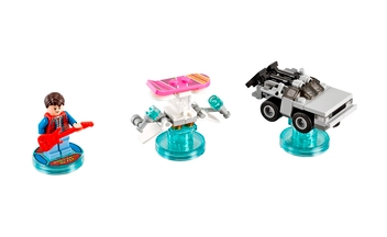  «Конструктор LEGO Dimensions Назад в будущее 94 элемента (71201-1)», бренда LEGO - фото №2 - миниатюра